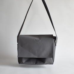 POST SHOULDER TOTE BAG（ダークグレー） 14枚目の画像