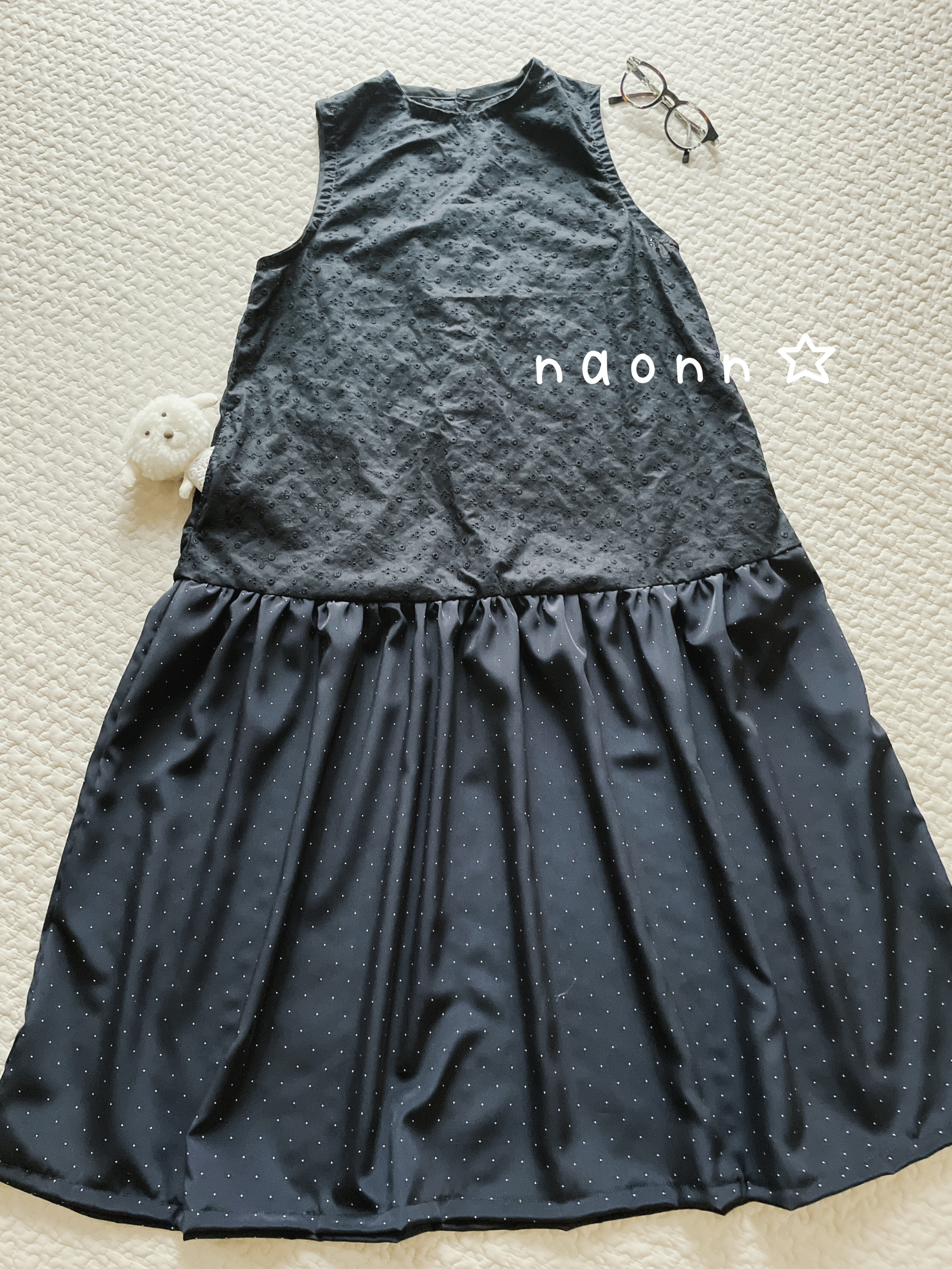 ノースリーブワンピース☆