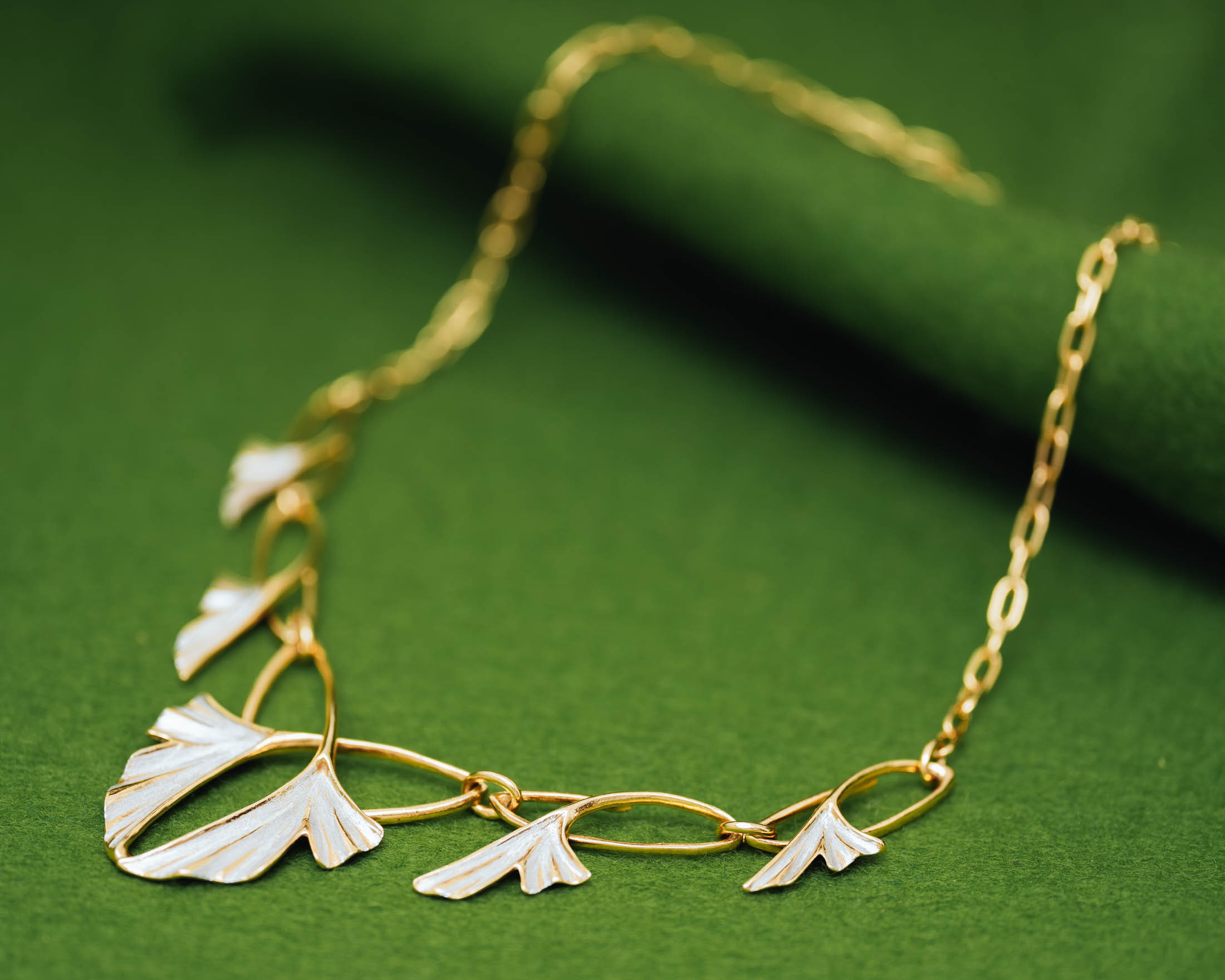 クラシック いちょう ファイン ネックレス