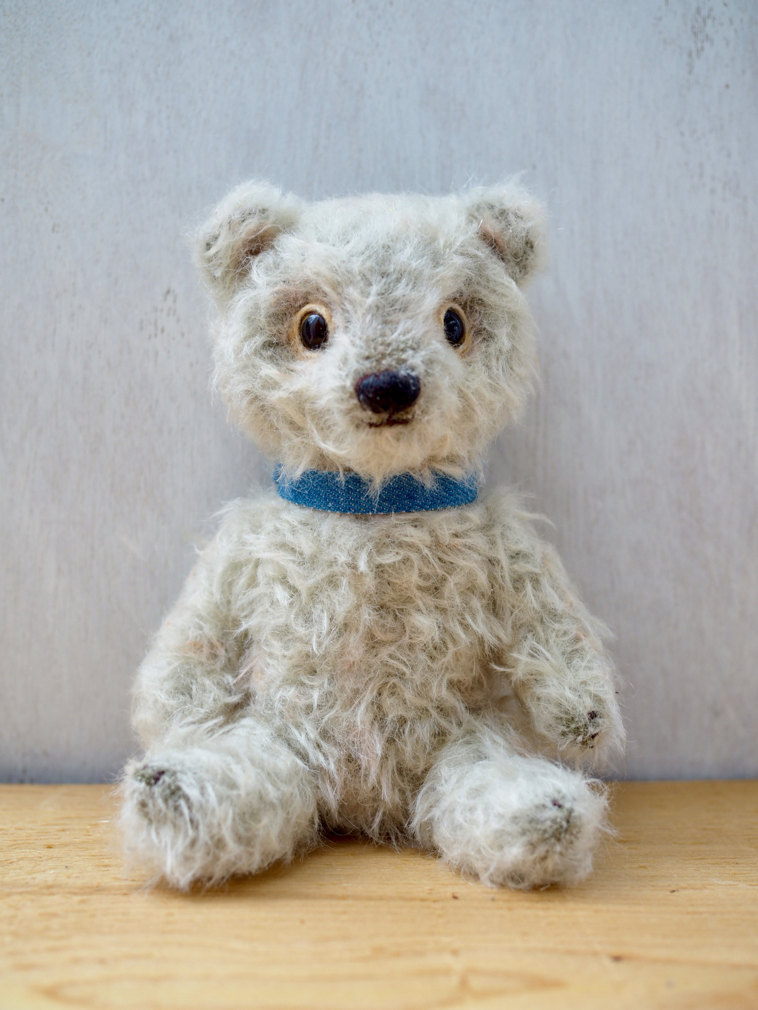 テディベア01 グレージュのくまちゃん