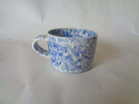 染付コーヒーカップ④ 2枚目の画像
