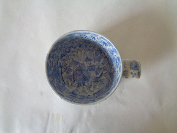 染付コーヒーカップ④ 3枚目の画像