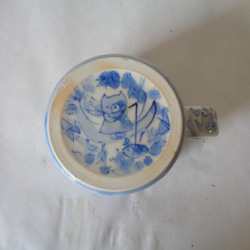 染付コーヒーカップ⑤ 5枚目の画像