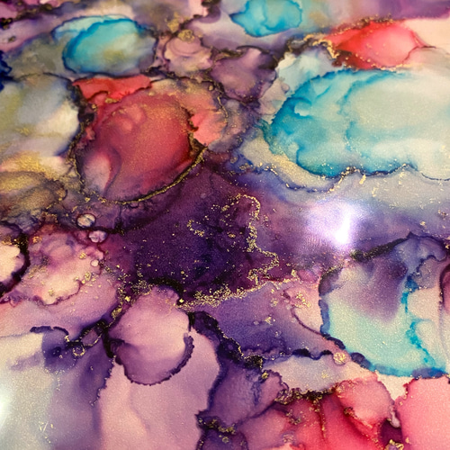 アルコールインクアート　ノート アルコールインクアート8 | miyatetsu ｜インテリア絵画 アート