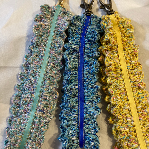 スマホストラップ かぎ針編み ネックストラップ sukkochan 通販