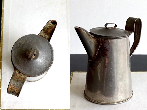 1900年代 フランス アンティーク 小さなポット 民藝 工藝 骨董 器