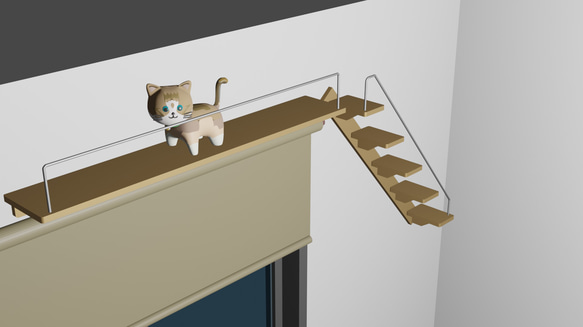 ばにらひめ様専用キャットウォークオーダーメイド 2枚目の画像