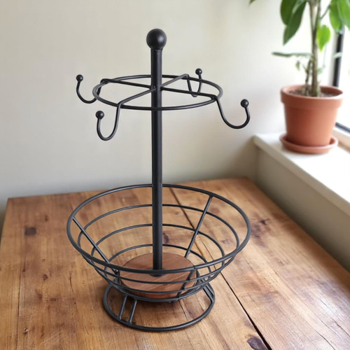 【ほぼ未使用】Ungrid アングリッド アクセサリースタンド　ヴィンテージ アクセサリースタンド アイアン ウッド アンティーク調 その他