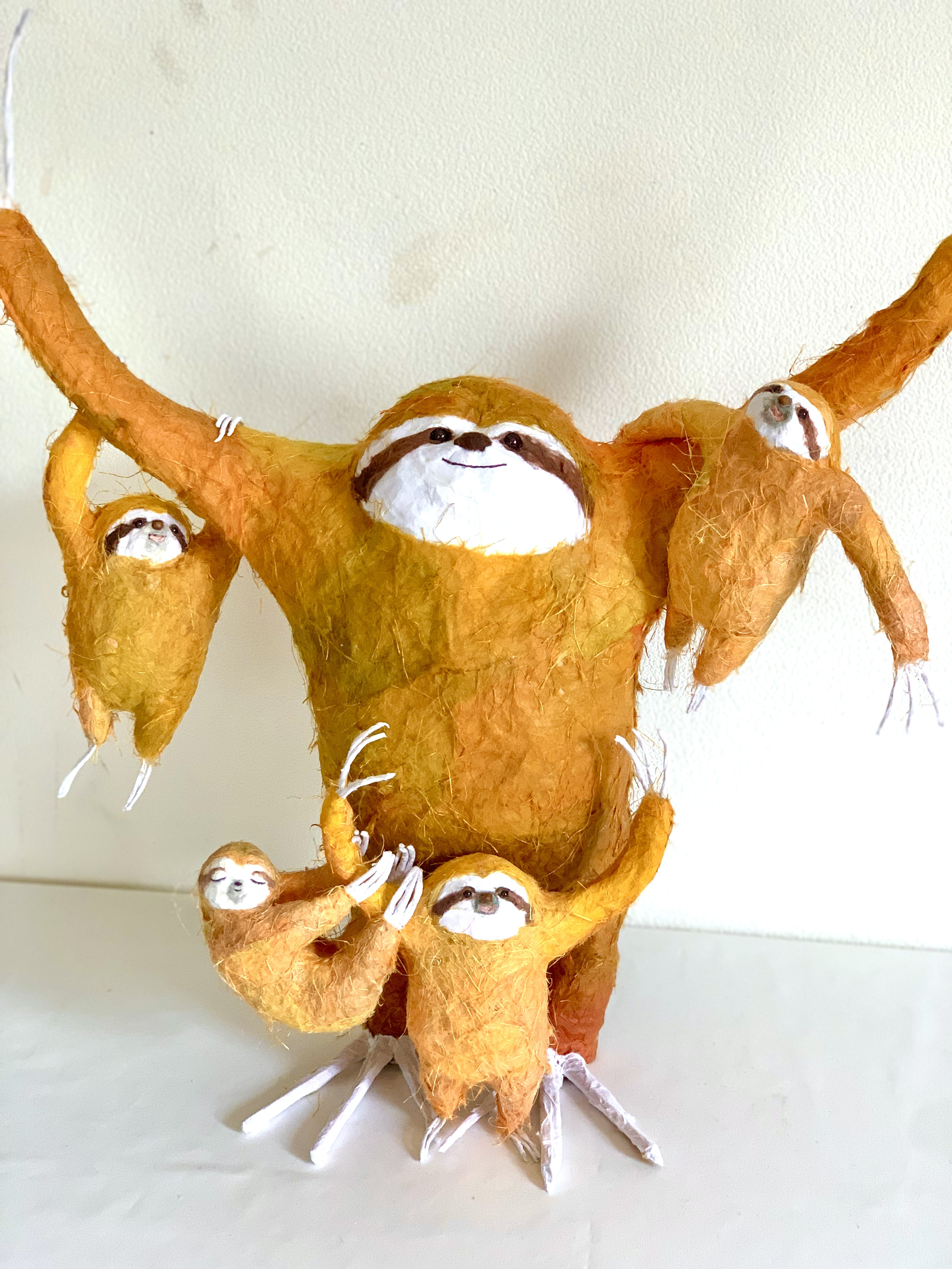 和紙のミツユビナマケモノBIG