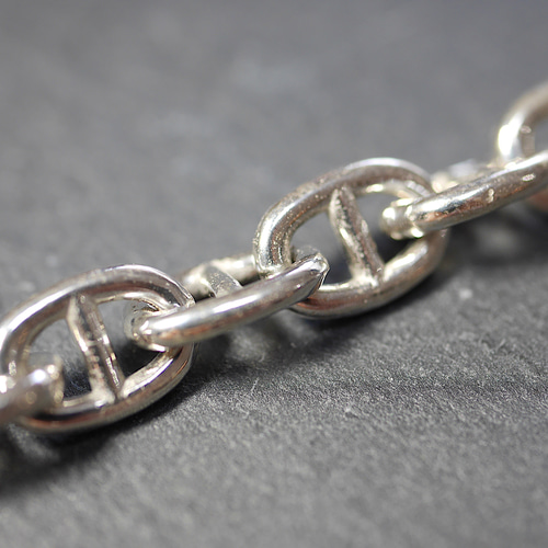 SILVER925-22 アンカーチェーンブレスレット シルバ−925 調整可能