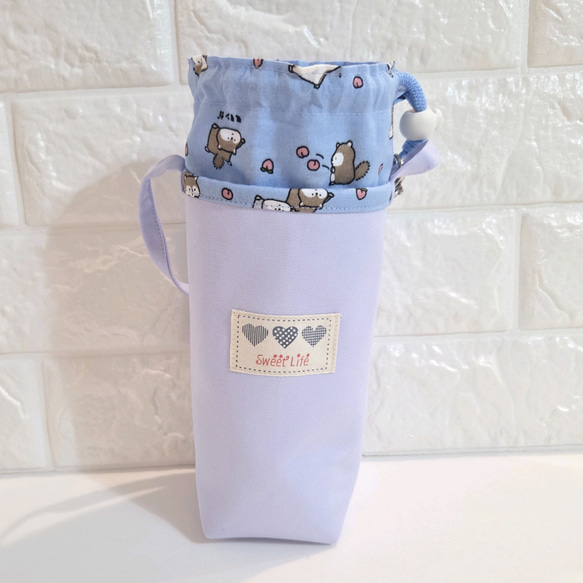 保冷　保温　ペットボトルケース　動物　モモンガ 2枚目の画像