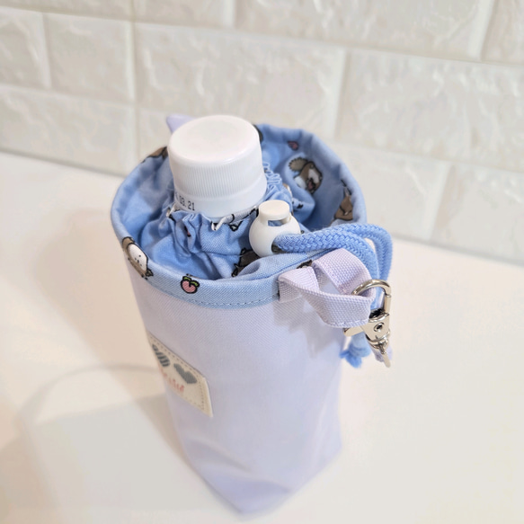 保冷　保温　ペットボトルケース　動物　モモンガ 5枚目の画像