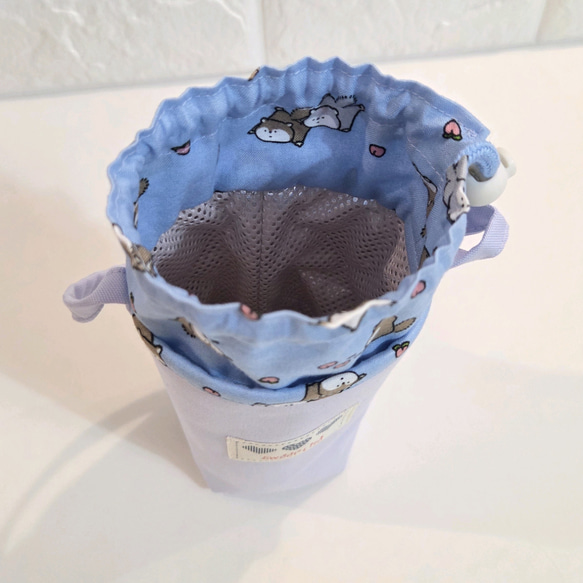 保冷　保温　ペットボトルケース　動物　モモンガ 6枚目の画像