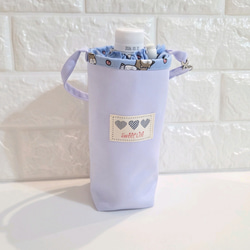 保冷　保温　ペットボトルケース　動物　モモンガ 4枚目の画像