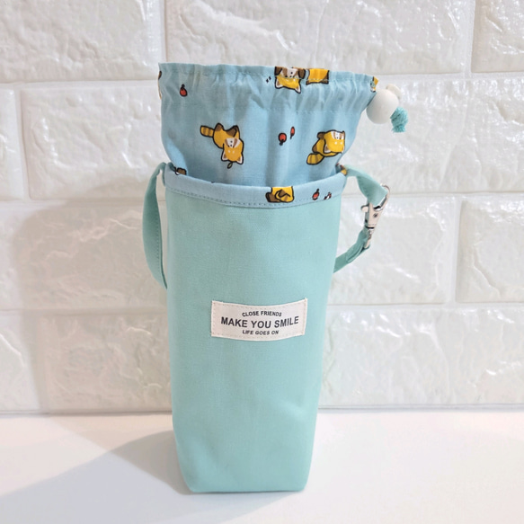 保冷　保温　ペットボトルケース　動物　レッサーパンダ 2枚目の画像