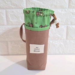 保冷　保温　ペットボトルケース　動物　キーウィ 2枚目の画像