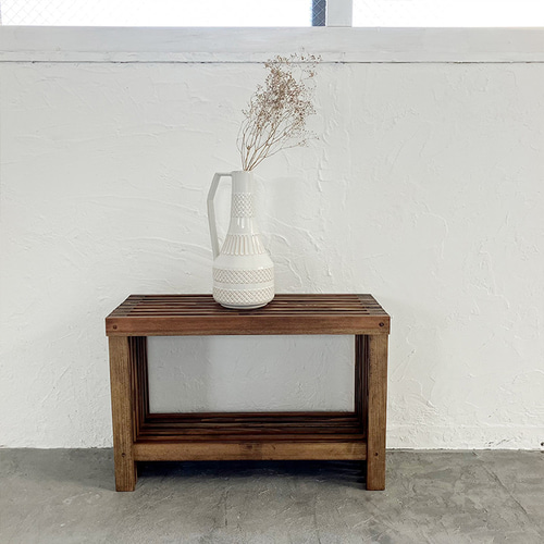 【未来工房】ハンドメイド　花置台　ディスプレイ台　高さ45㎝　DY-74 未来工房】ハンドメイド 花置台 ディスプレイ台 高さ45㎝ DY-74