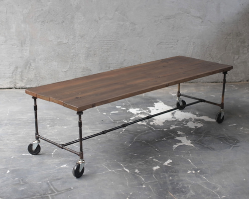 訳あり作品】wood iron shelf 1320*600*225※現品販売