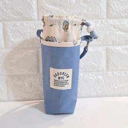 保冷　保温　ペットボトルケース　動物　ハシビロコウ 2枚目の画像