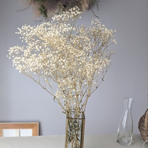 かすみ草3Lドライフラワー かすみ草アンティークプリザーブド ドライフラワー ドライフラワー