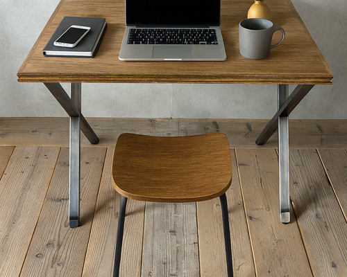 無垢材アンティークダイニングテーブル X字型脚 無垢材アンティークダイニングテーブル X字型脚