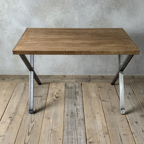 無垢材アンティークダイニングテーブル X字型脚 無垢材アンティークダイニングテーブル X字型脚 無垢材アンティーク