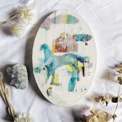 油絵 絵画 【満月のコスモスと富士山  】 油絵 絵画 【満月のコスモスと富士山 】 | HIROSHI1990