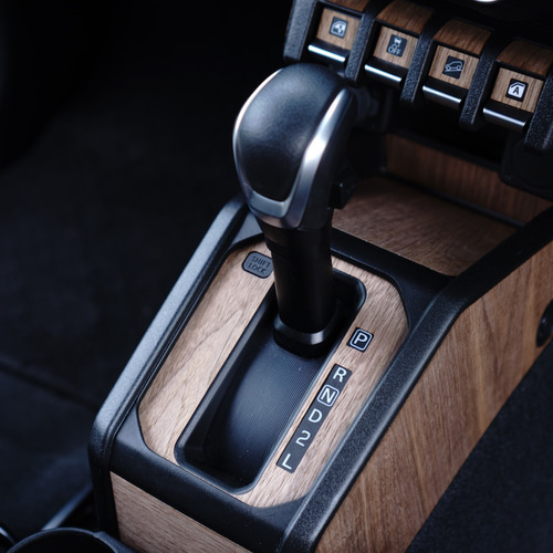 ジムニー JB64 JB74 リアルウッド ウォールナットシール シフトパネル