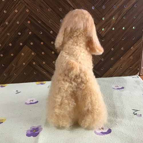 アメリカンコッカースパニエル（パーティーカラー） 羊毛フェルト