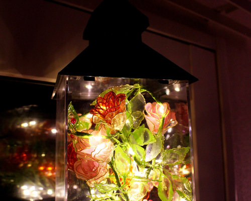 アメリカンフラワー　電気スタンド d00f2aadd6f041a74844ba5120b74f