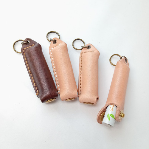 単4電池ケースキーホルダー 本ヌメ革 その他ケース TORI WORKS 通販