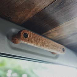 アシストグリップ ジムニー ウッド 木製 送料無料 無垢オーク 1本から