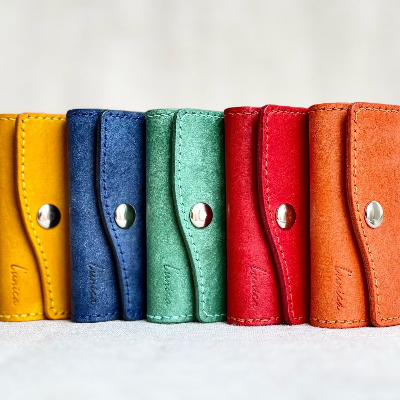 本革キーケース（4連フック付き）｜L’unica 本革キーケース