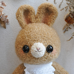 【まき様オーダー品】着せ替えできる♡大きなふわふわうさちゃん 6枚目の画像