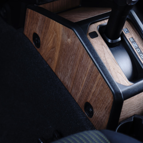 天板ウォールナット突板使用　コンソール CHERRY RESTAREA vol.34の店舗用テーブル天板、テーブルトップ