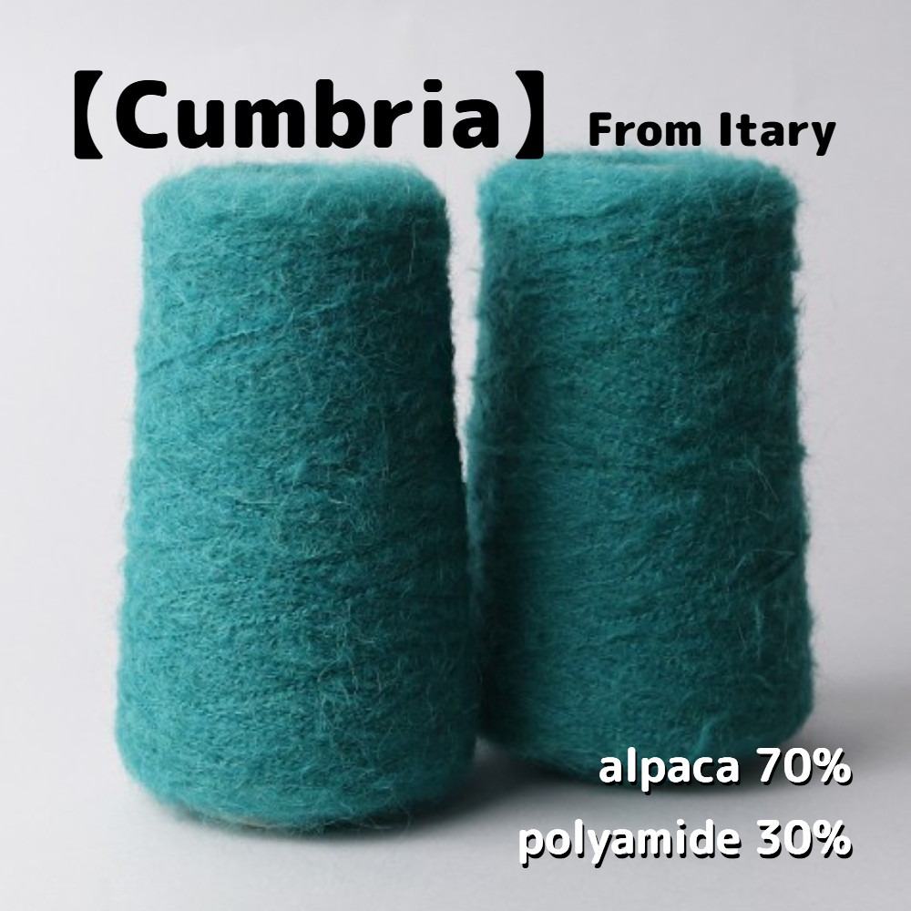 【BY11】全20色！イタリア製 モヘヤ風毛糸 -Cumbria 250g-【輸入毛糸】