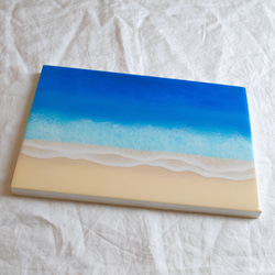 幻のハート島」 15,000円〜 海アート レジンアート 海