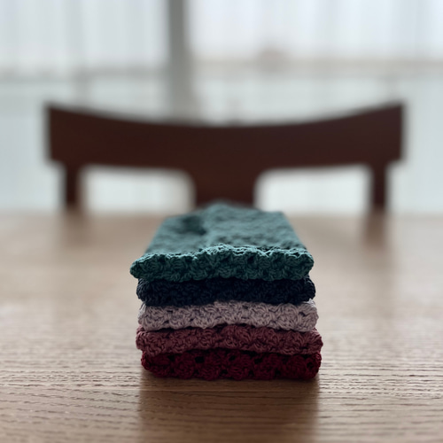 レース編みのポケットティッシュカバー その他ケース 羊毛工房faye's