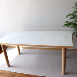 ハンドメイドテーブル ホワイト テーブル ホワイト ダイニングテーブル専用 ダイニングテーブル ZX