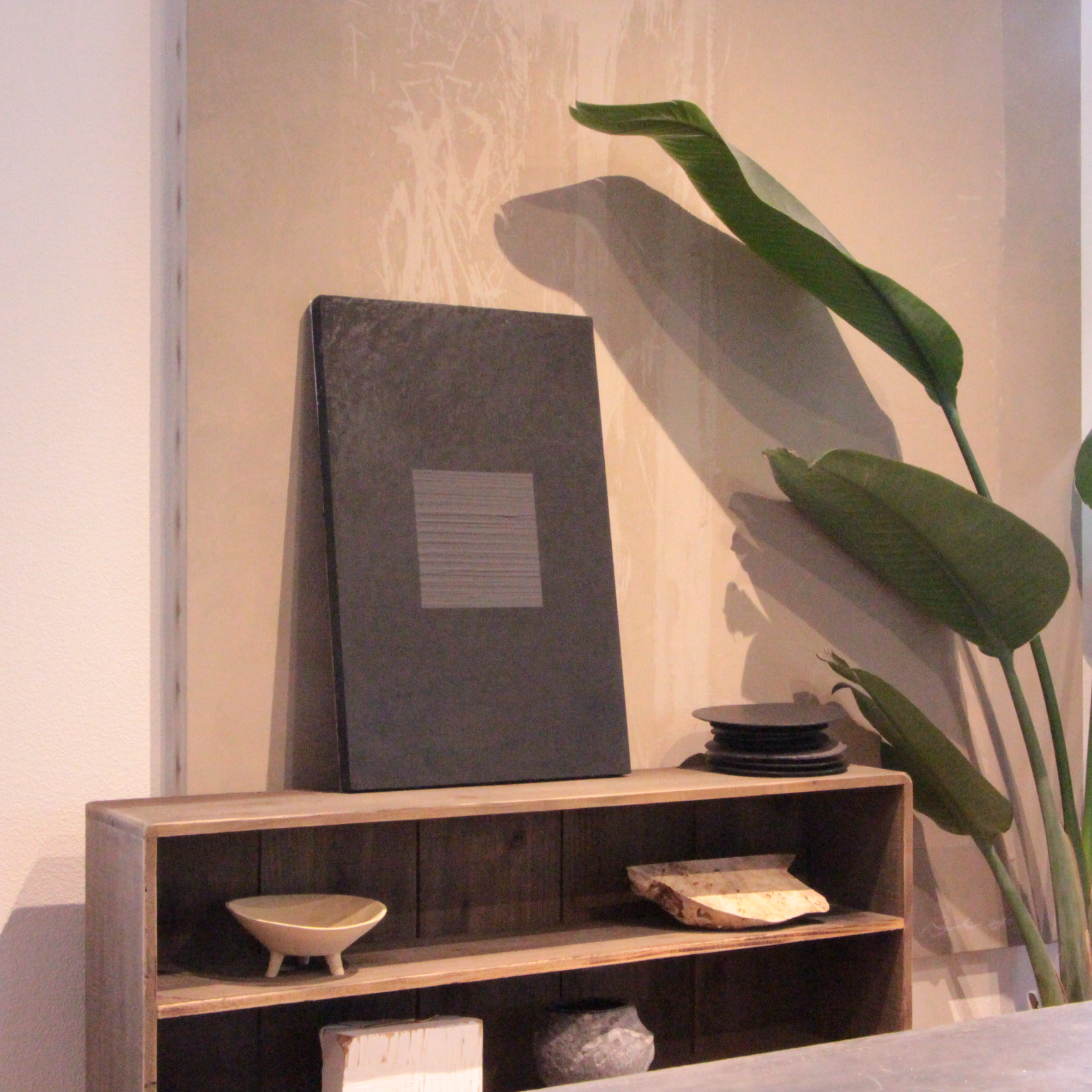 グレーテクスチャーアート｜静寂と奥行きを感じる一枚