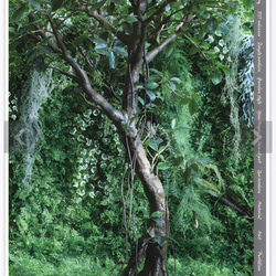 光触媒　人工観葉植物　ウォールグリーン　フェイクグリーン　ガジュマルコアッド 6枚目の画像