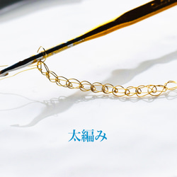 カイヤナイト  縦形レクタングル  8mm/リング  k14gf シルバー ピンク  金属アレルギー対応 6枚目の画像