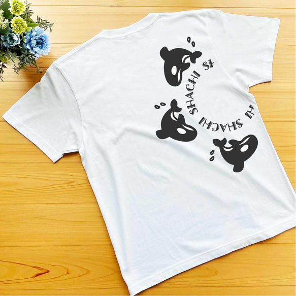 ラジアルシャチのTシャツ 9枚目の画像