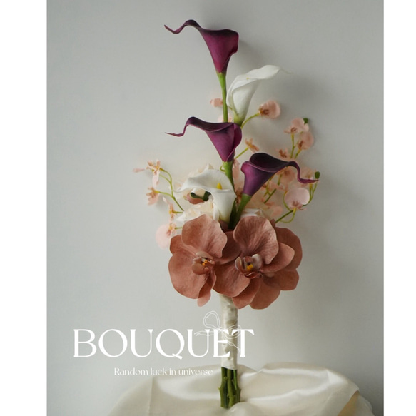 アーティフィシャルフラワー ＊ ウェディングブーケ 韓国 ブーケ