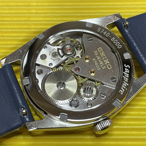 セイコー ロードマーベル 36000 シースルーバック 裏蓋スケSEIKO