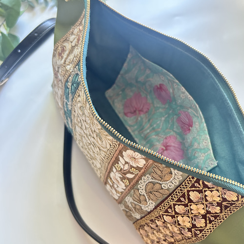 インド刺繍リボン　ショルダー インド刺繍リボンスマホショルダー Rudy34-1～8 | chou chou