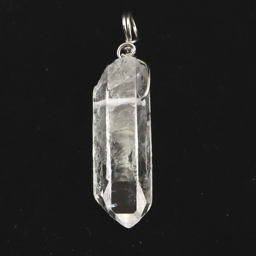 ブラジル トマスゴンサガ産水晶 31mm原石ペンダント 5.9g #43432 4,335円