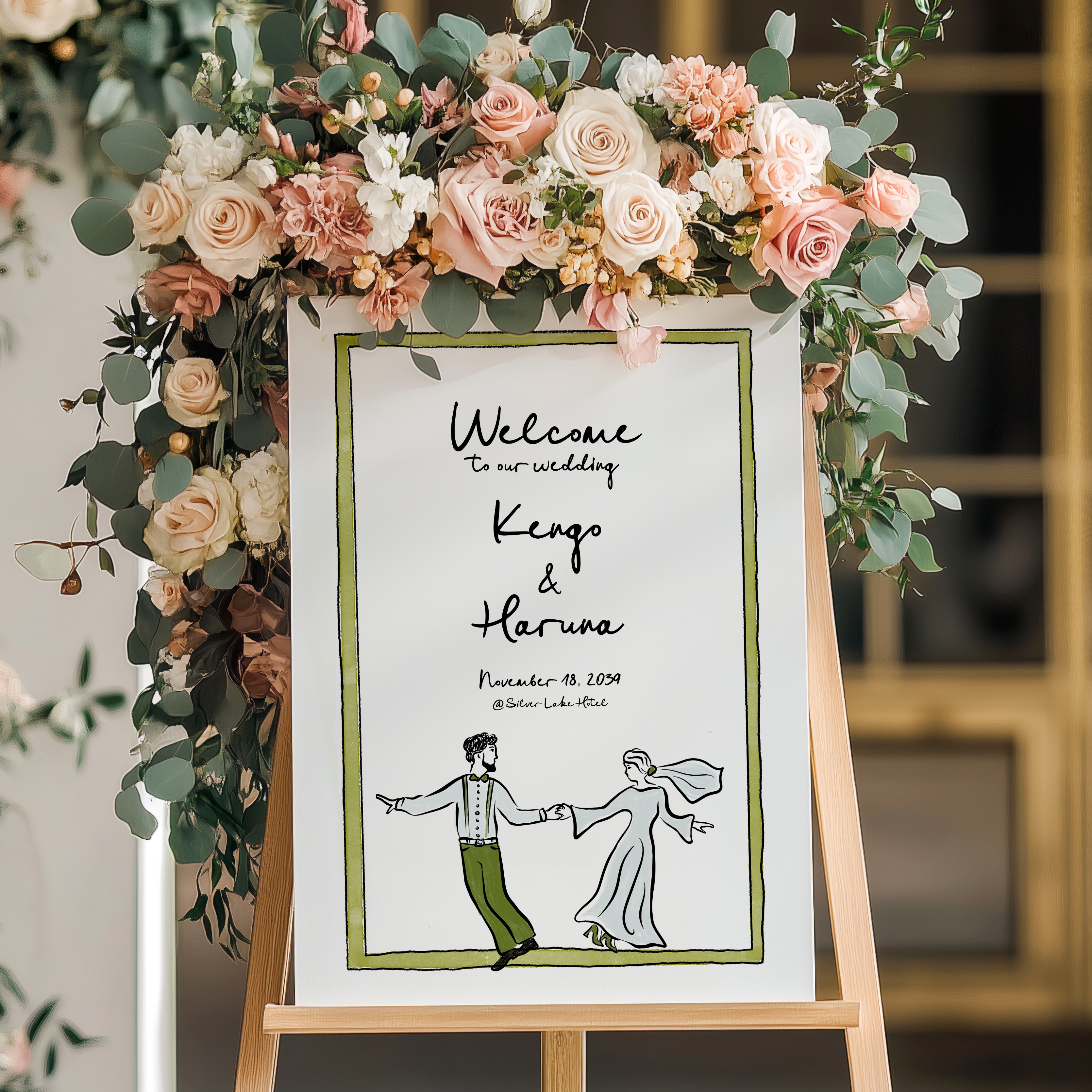 ウエルカムボード UK-CR2 ウェルカムボード