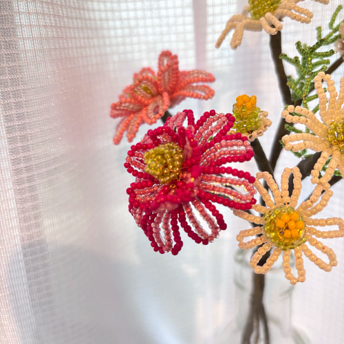 参考出品　ビーズフラワーアレンジメント花束 参考出品 ビーズフラワーアレンジメント花束-上質直営通販