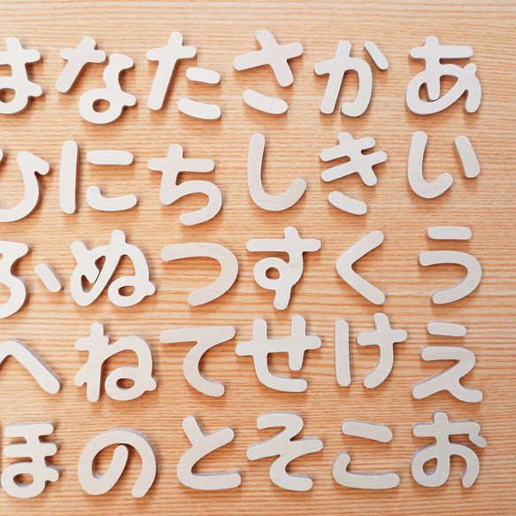 【ひらがな文字】46字 2枚目の画像